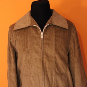 70s vintage corduroy jacket, deadstock, men jacket,  nwt, Elbow patches, mod, hippie, pop, indie, retro