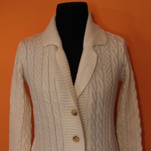 Vintage  cardigan, knitted, deadstock, faboulous, hippie, seventies,