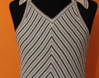 Vintage top 70&#39;s deadstock NWT knitted top nice