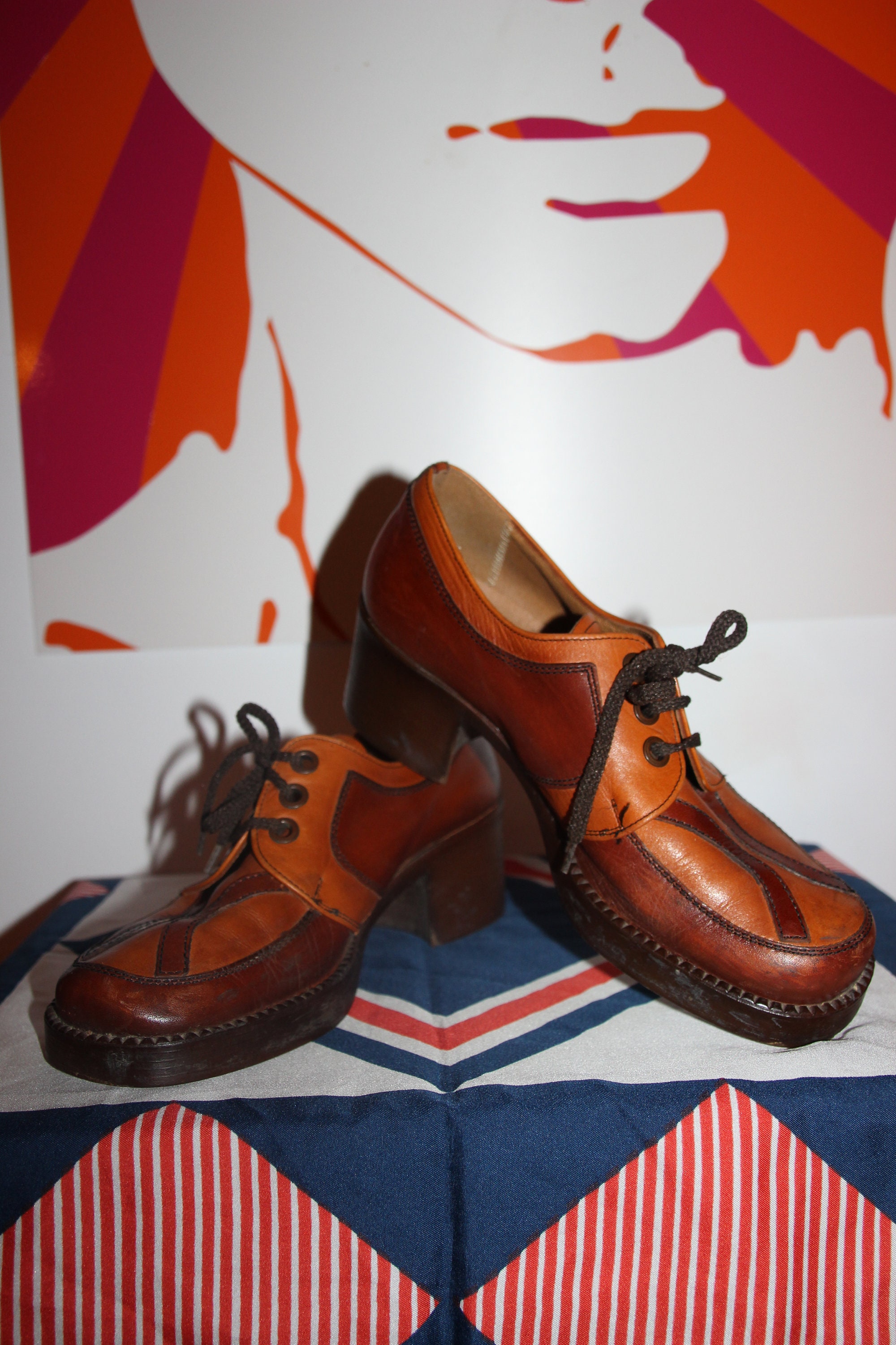 70s Vintage Shoes, Platform Shoes, Deadstock, Slade 70s Vintage Shoes, Platform Shoes, Deadstock, Slade
