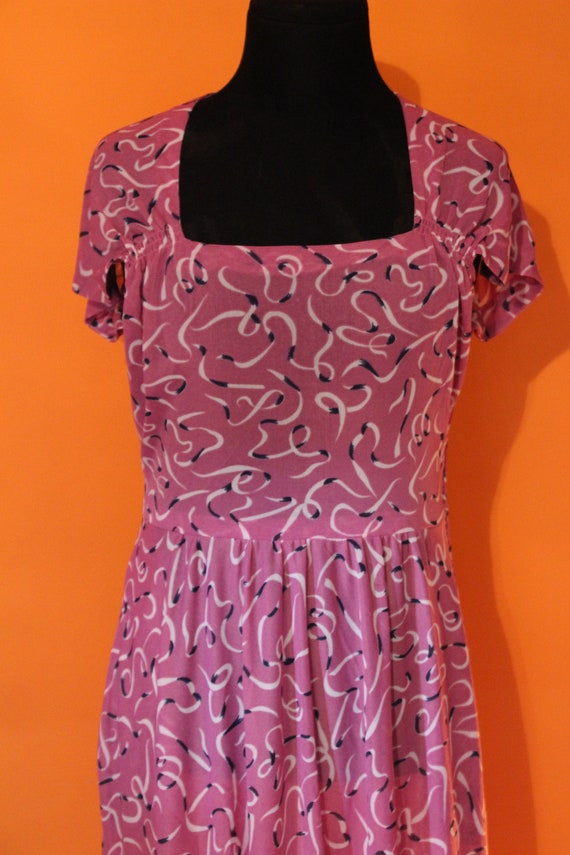 Vintage dress,  mod, indie, pop, art design,  NWT… - image 3