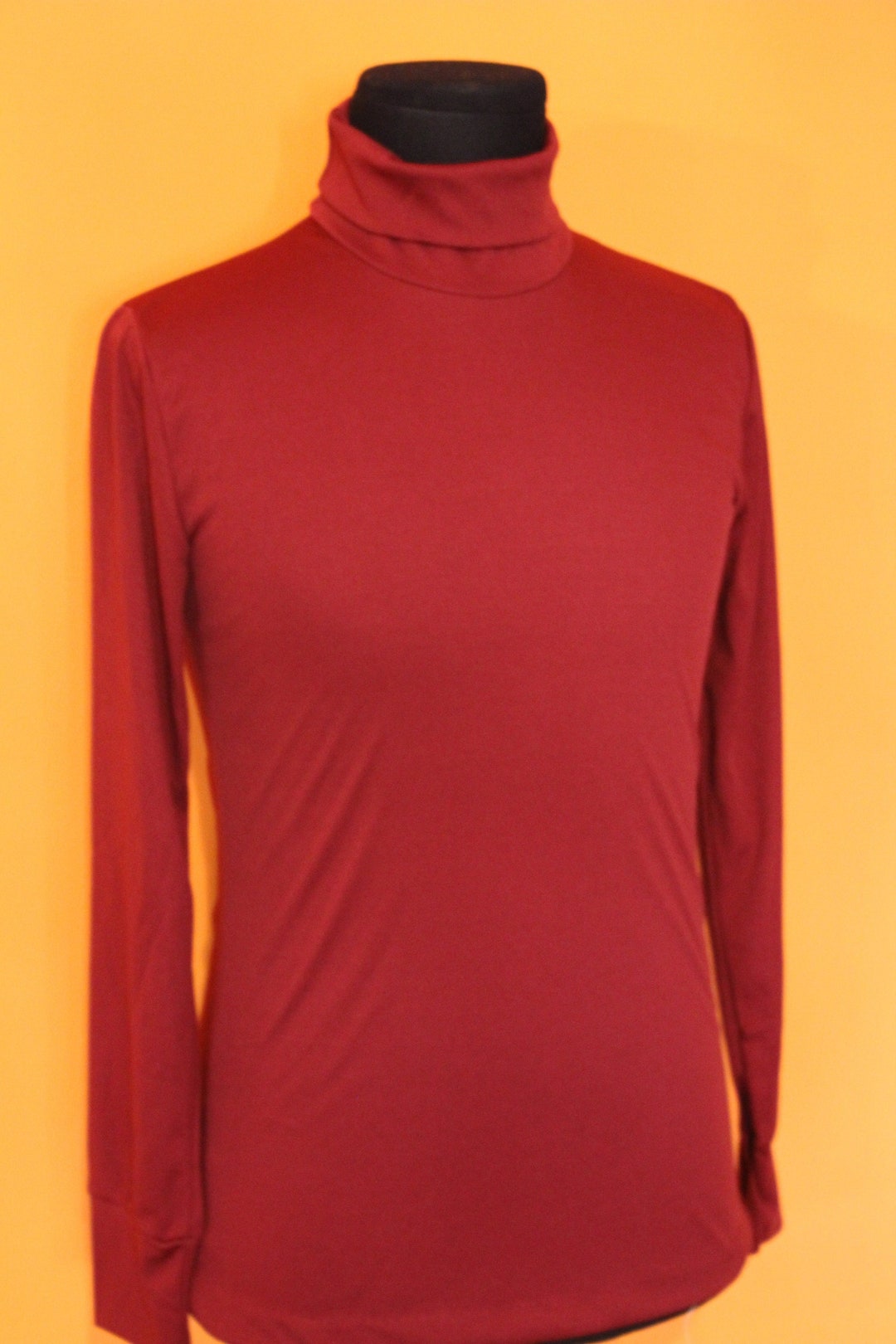 Vintage Turtleneck Sweater Deadstock 60's 70's - Etsy