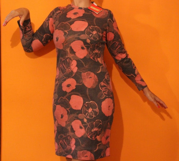 Vintage 60's dress. flower. Vintage NWT deadstock… - image 1