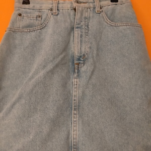 Levis skirt, jeans skirt,Vintage skirt, deadstock Levis jeans skirt