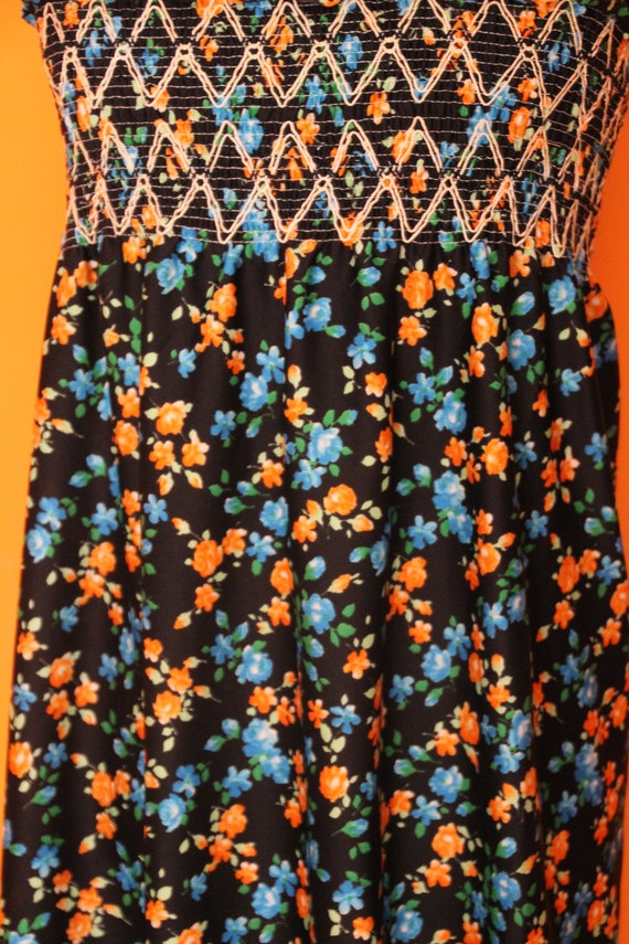 Vintage dress, flower dress, hippie, NWT deadstoc… - image 3