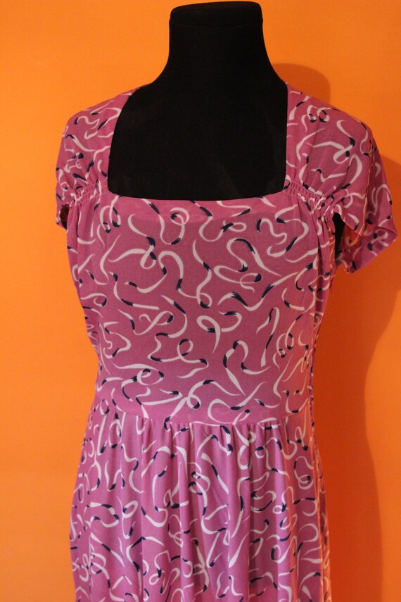 Vintage dress,  mod, indie, pop, art design,  NWT… - image 6