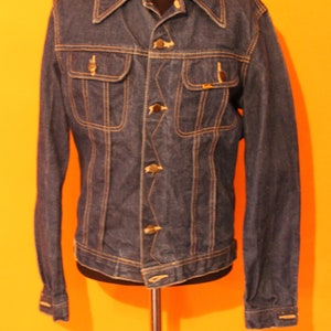 Lois vintage, vintagw denim jeans jacket, jeans jacket, Vintage LOIS Classic Men Denim Jacket