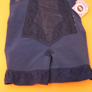 Vintage 50s girdle deadstock 60s navy
