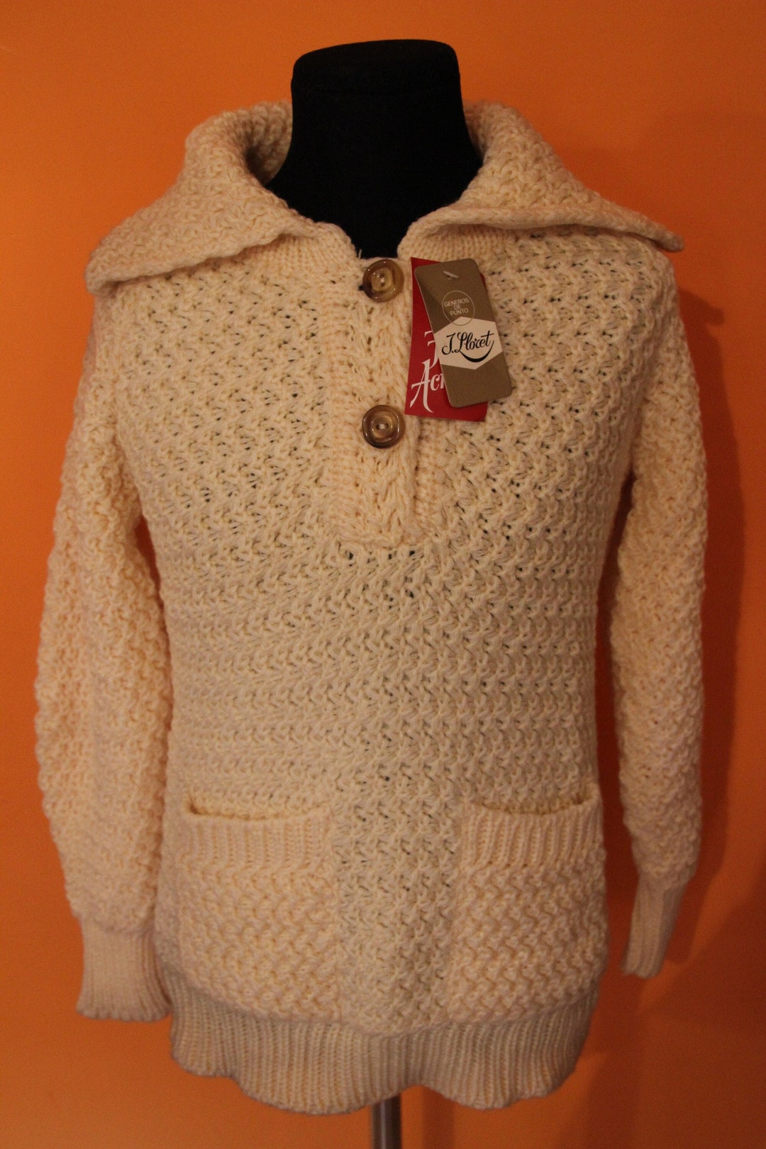 Vintage Jersey ,knitted , Deadstock ,faboulous Design, Hippie, Seventies - Etsy Vintage Jersey ,knitted , Deadstock ,faboulous Design, Hippie, Seventies - Etsy