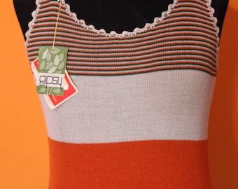 Amazing Vintage 70&#39;s deadstock NWT Mod nice colour combination