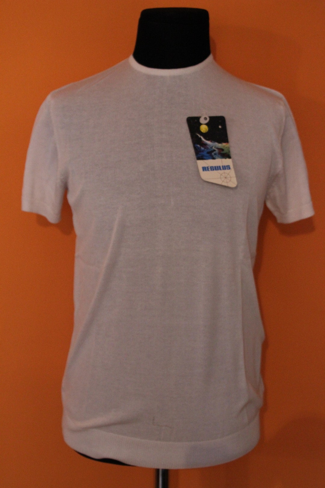 Vintage 60's Top Deadstock NWT Mod Top White Short Sleeve - Etsy