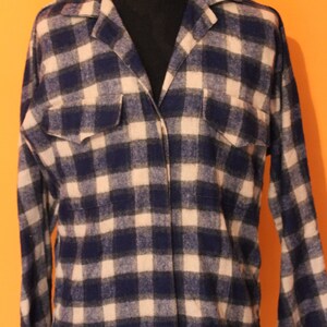 Vintage 50s shirt,check shirt, 60s shirt, deadstock, NWT, retro checks