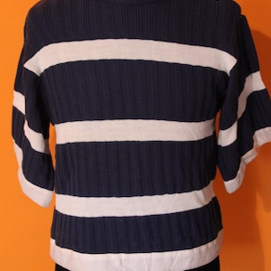 maillot vintage, cadavres d&#39;animaux, années 50, années 60, mod, rayures tricotées marine mod indie pop