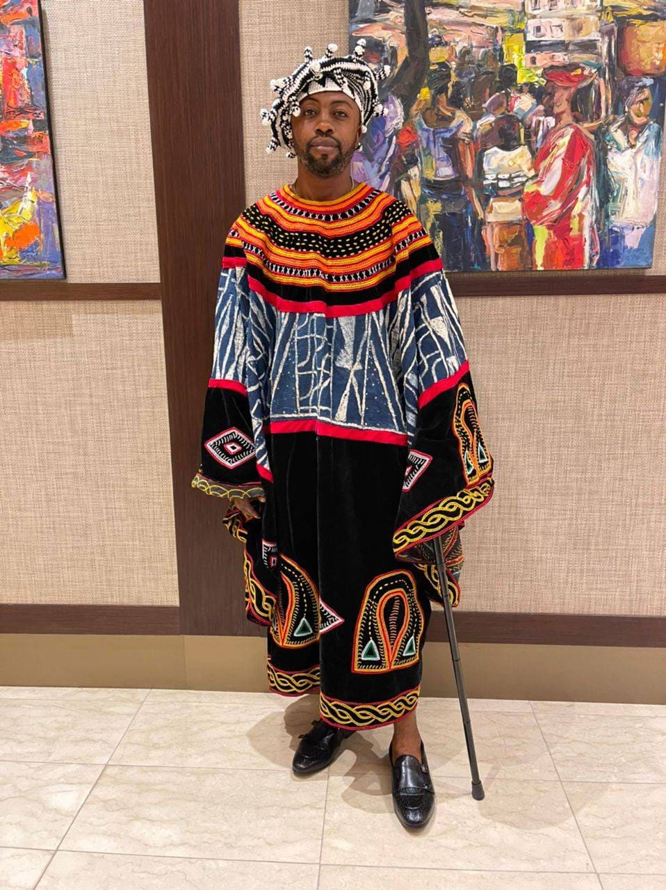Bamenda Traditional Men s Wear Men s Attire toghu Wear bamileke