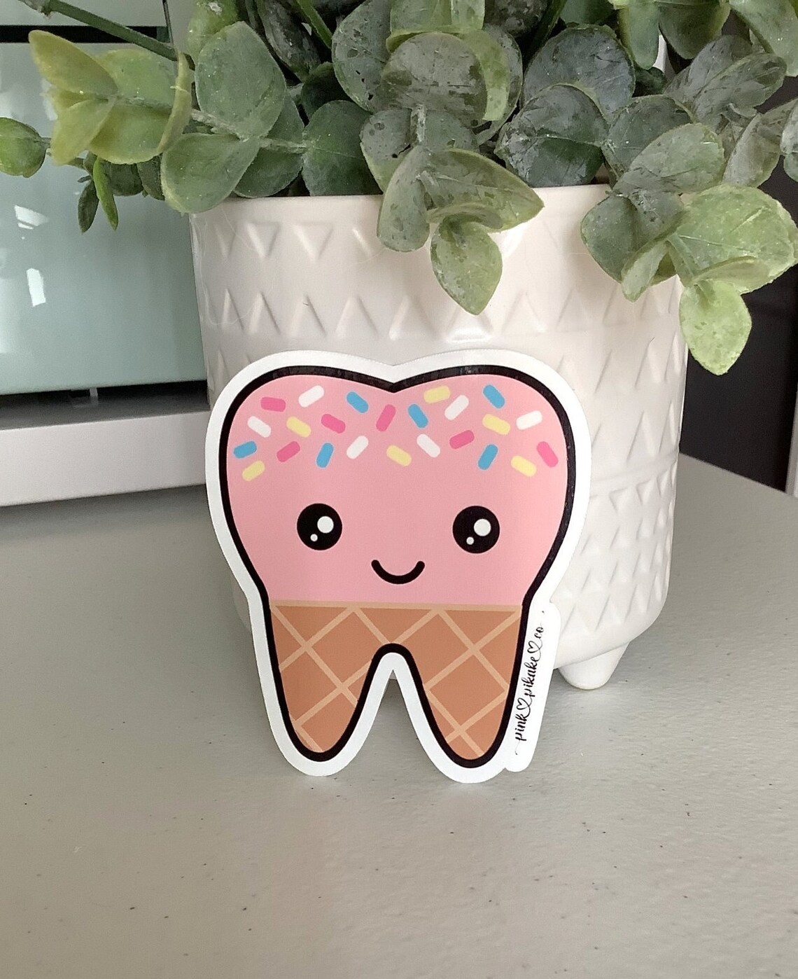 Sweet Tooth Sticker, Sweet Tooth Dental Sticker, Dental Stickers for ...