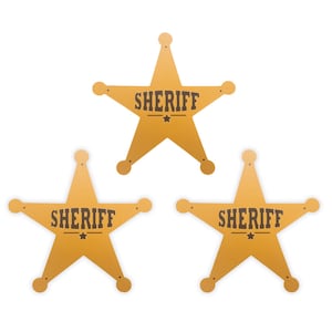 Multi-Pack Sheriff Dress-Up Badge