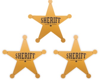 Multi-Pack Sheriff Dress-Up Badge