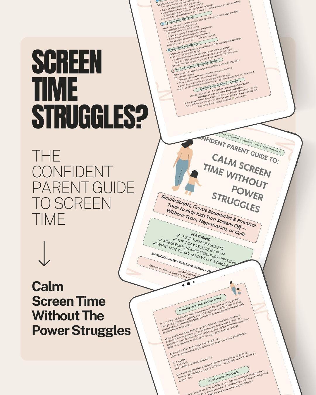 Screen Time Guide for Kids | Calm Turn-off Scripts + 3-day Tech Reset ...