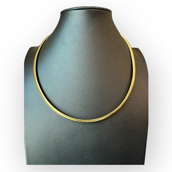 Joan Rivers Goldtone Choker Necklace - image 1
