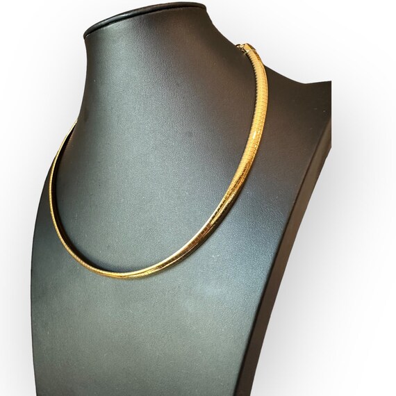 Joan Rivers Goldtone Choker Necklace - image 4