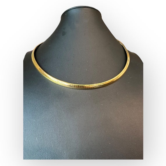 Joan Rivers Goldtone Choker Necklace - image 2