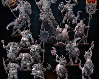 Warriors of the Dark Gords July 2024 - Lost Kingdom - Fantasy - Table Top Game - Lizard