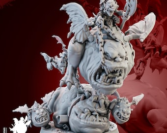 Madcap Boss on Giantjaw - Ghamak - Fantasy - Table Top Game