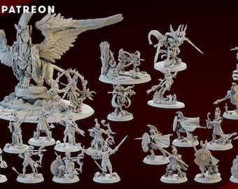 Aerum Elves Faction January 2023 - Ghamk - Fantasy - Table Top Game - Dwarf