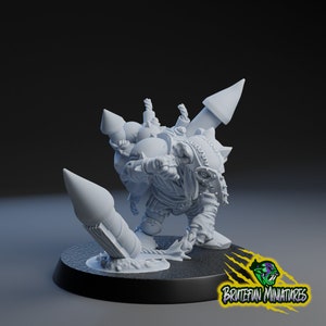 Goblin Bomber Star-Spieler - BruteFun Minatures - Fantasy Football