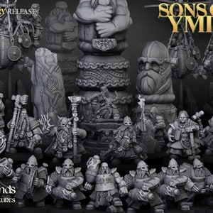 Dwarf Sons of Ymir Luty 2023 - Fantasy - Gra stołowa - Krasnolud