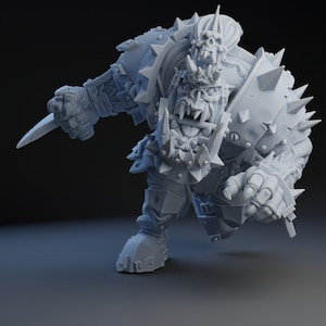 Orc Blitzer Star - BruteFun Miniaturen - Fantasy Football