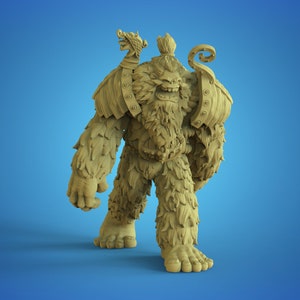 Abominable Snowman Version 2 - Calaverd - Fantasy Football
