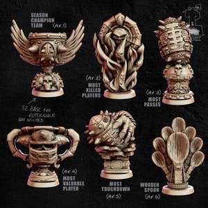 Trophies or Markers - MGpix - Fantasy Football