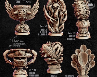 Trophies or Markers - MGpix - Fantasy Football