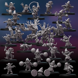 Zombie Gnomes Team - Dice Heads - Fantasy Football