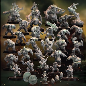 Baorcudas team - Punga Minatures - Fantasy Football