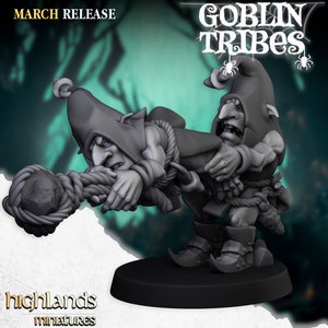 Swamp Goblins Stonethrowers - Highlands Miniatures - Fantasy - Table Top Game - Dwarf