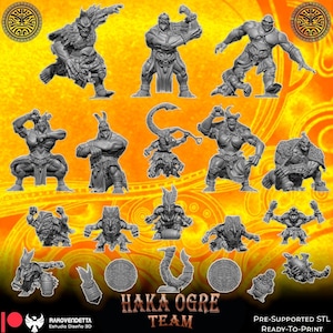Haka Ogre team , Rako Vendetta estudio , fantasy football