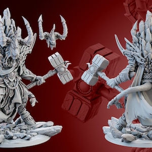 Fiery Mountain Avatar - Ghamak - Fantasy - Table Top Game