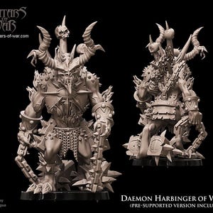 Daemon Harbinger of Wrath - Avatar of War - Fantasy - Table Top Game