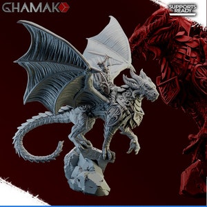 Spartancast Dragon Rider - Ghamak - Fantasy - Table Top Game