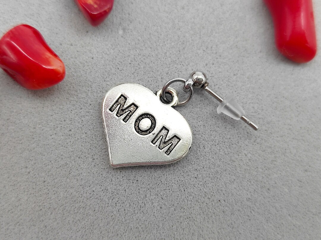 Emaille Herz Ohrstecker – Design Letters DE