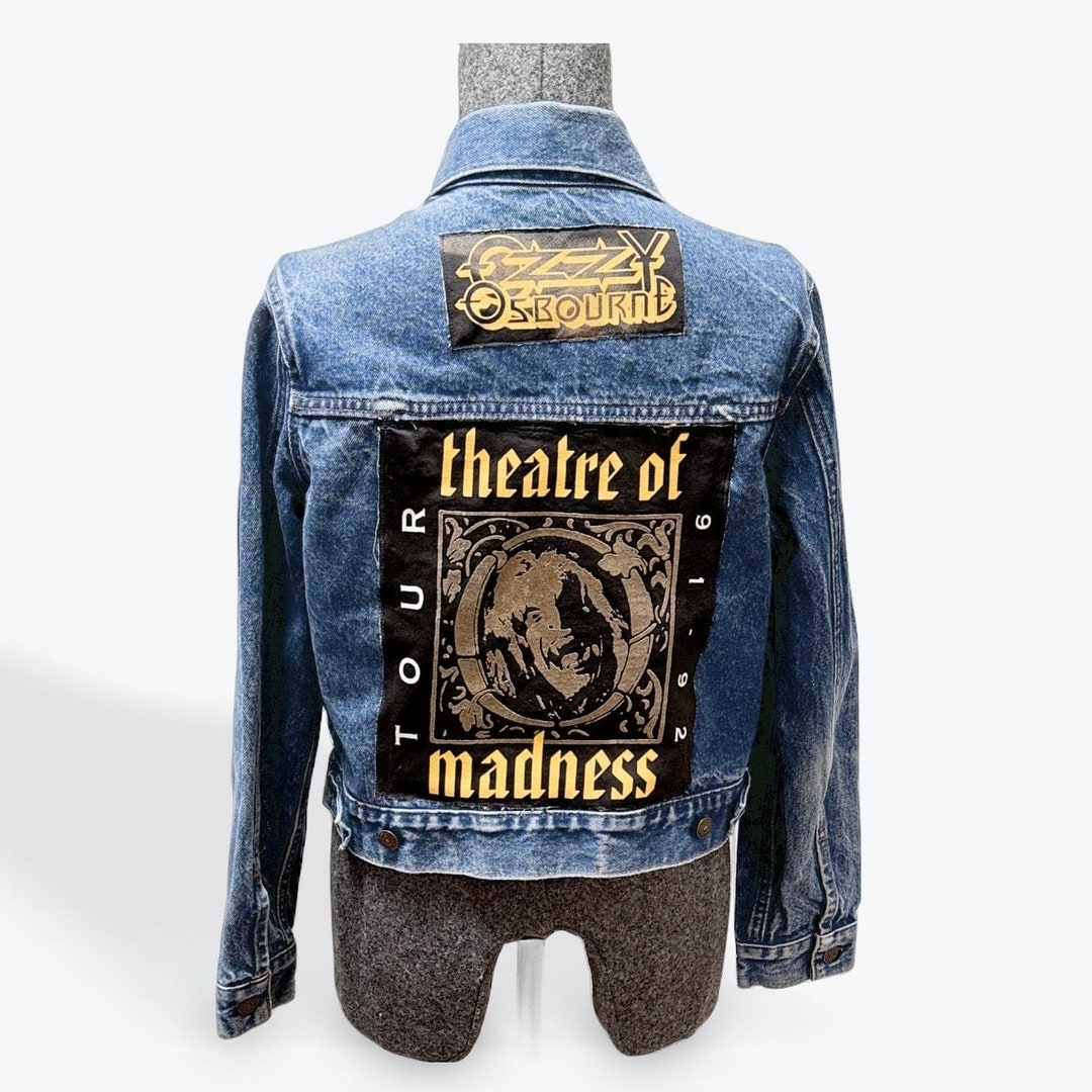 80's ~ イタリア製 Black Denim Riders Jacket 80s Cinched Denim Jacket | Authentic & Vintage | ReSee