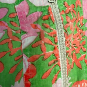 Vintage 1970 60s Lilly Pulitzer The Lilly Floral Sailor Pants image 3