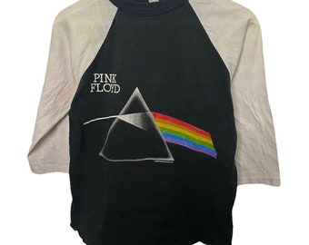 Vintage 80s Pink Floyd Dark side of the moon tour 1987 shirt