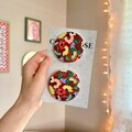Piano floral Car Coasters