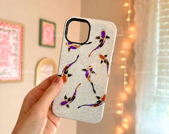 Beige Koi Fish Phone case
