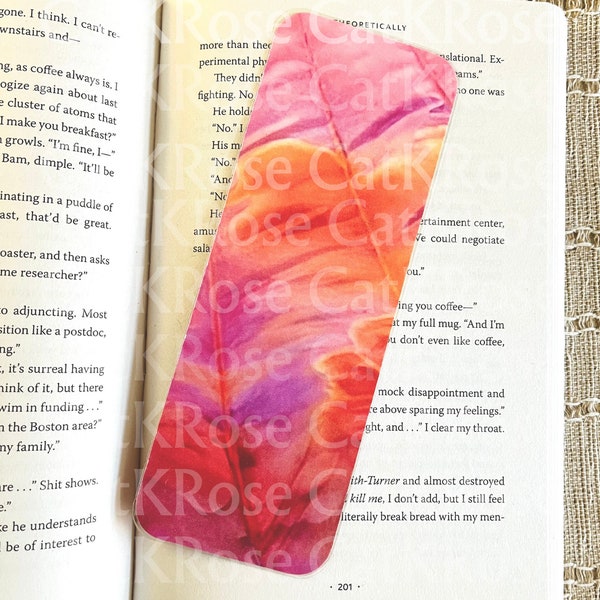 Fan Pastel Bookmark