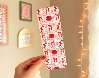 Tomato Bow Bookmark