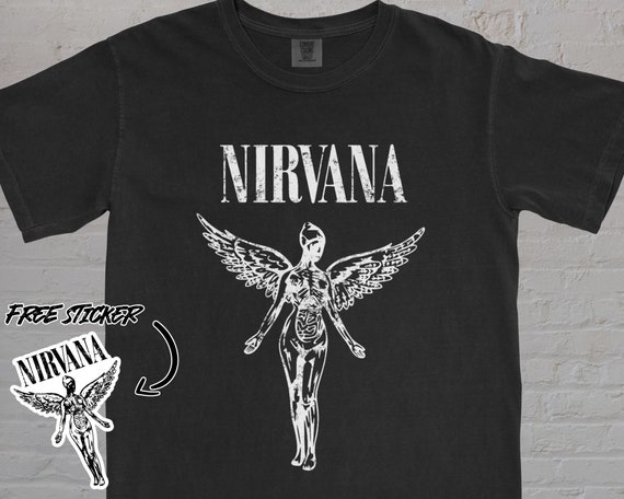 Nirvana Unisex Comfort Colors® Vintage Band Tee | in Utero Nirvana Unisex Comfort Colors® Vintage Band Tee | in Utero